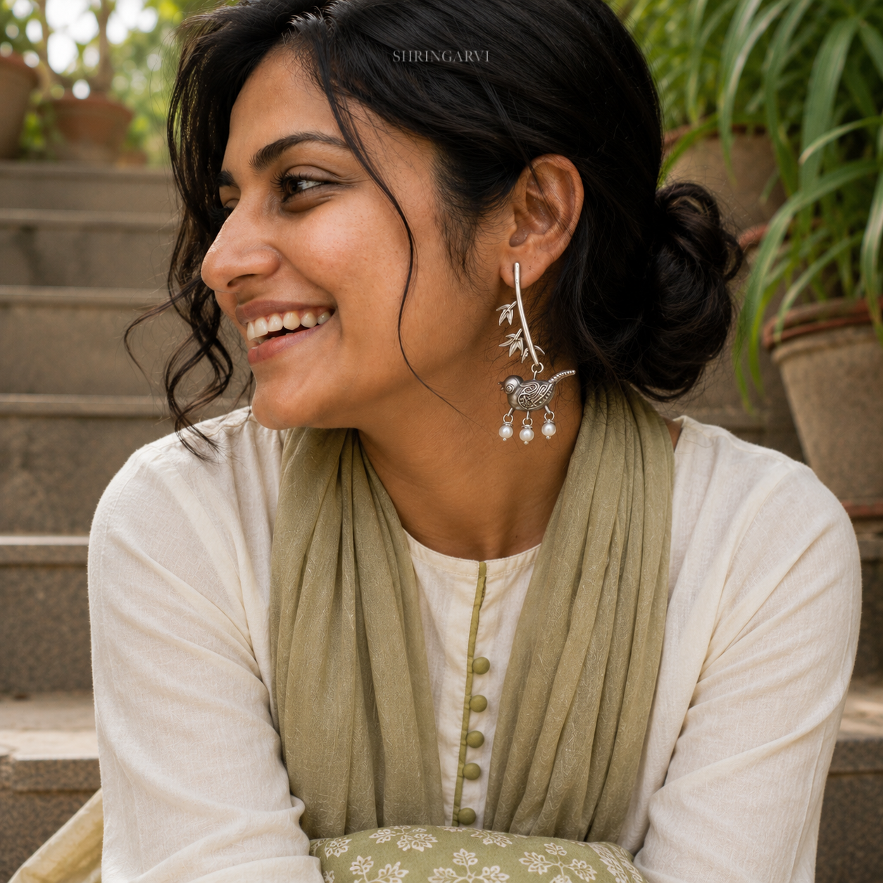 Koyal Pearl Danglers