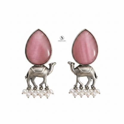 Blush Pink Monalisa Maruvi Danglers