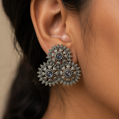 White Drop Surya studs