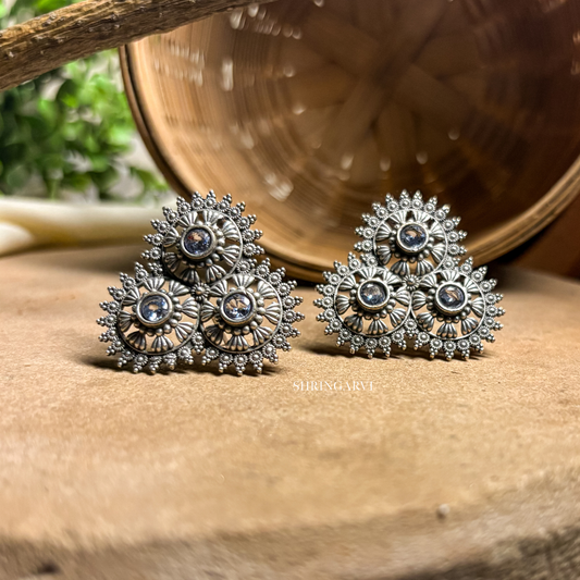 White Drop Surya studs