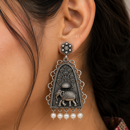 Ambari Elephant Danglers