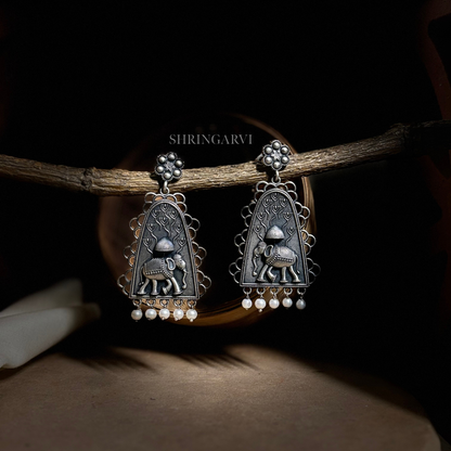 Ambari Elephant Danglers