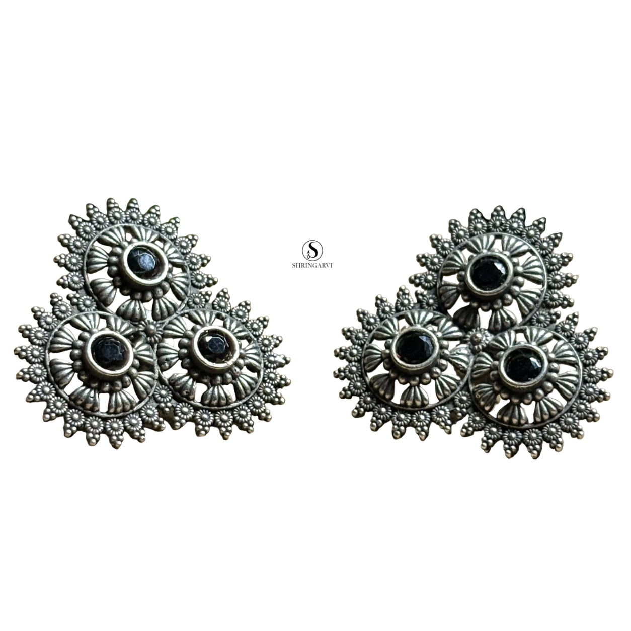 Black Drop Surya Studs