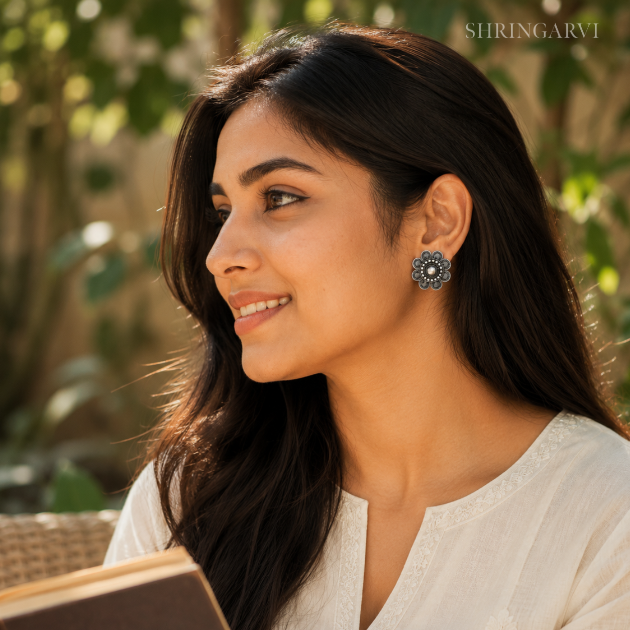 Bindiya Brass Studs