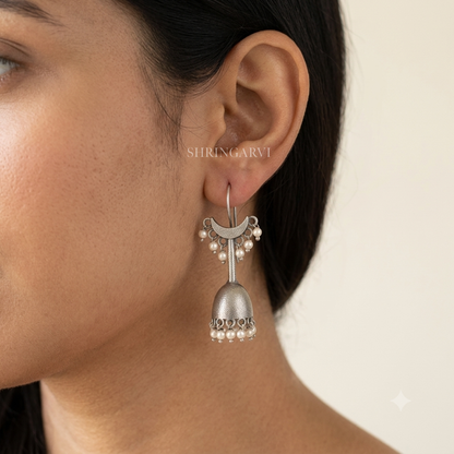 Chandraghanta Pearl Jhumka