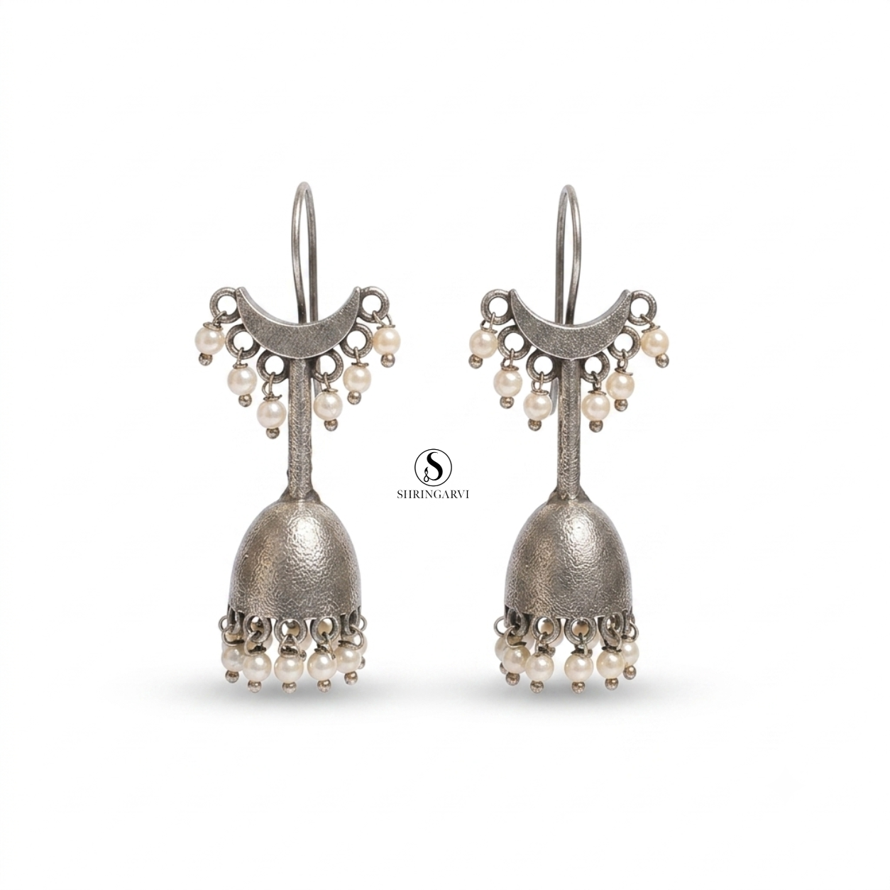Chandraghanta Pearl Jhumka