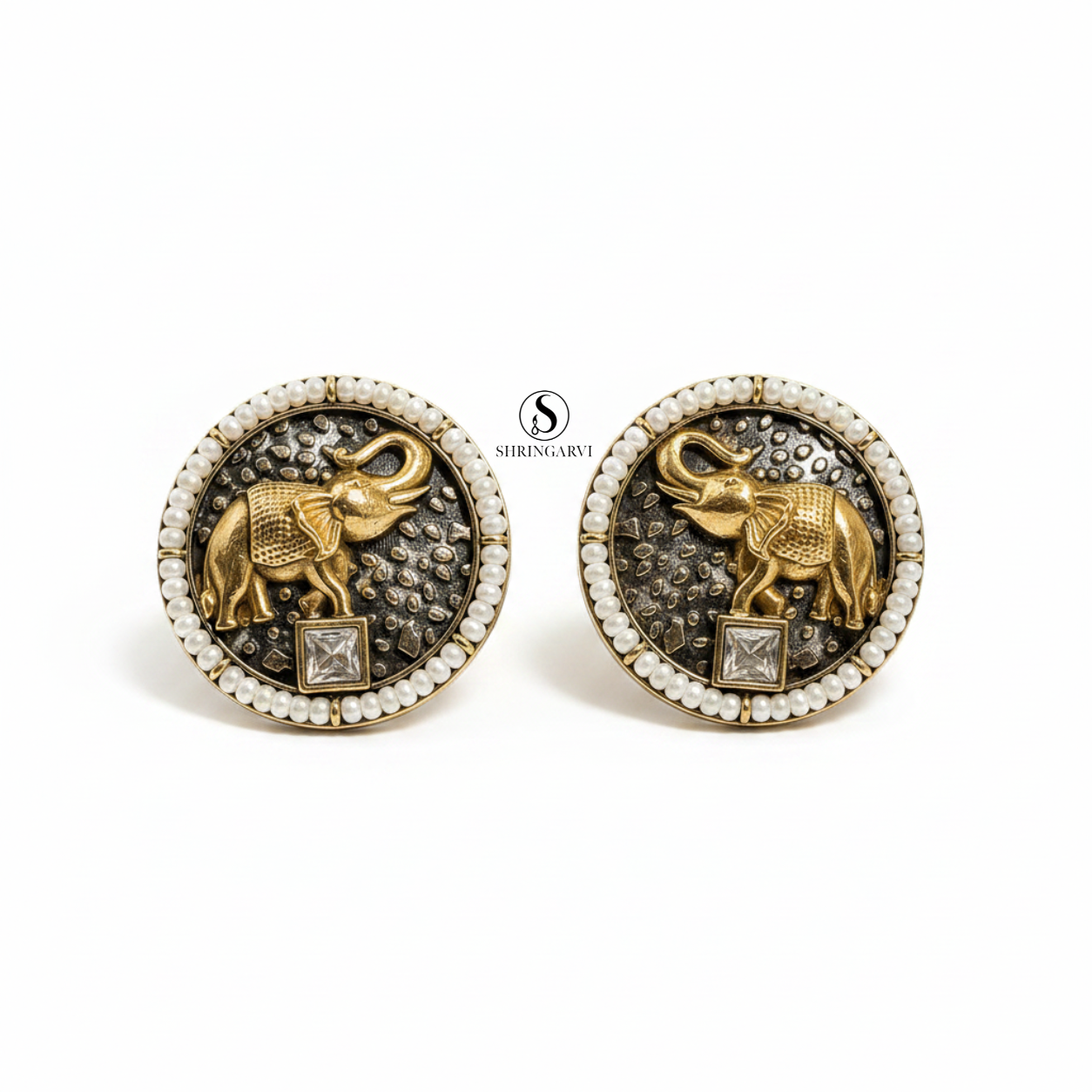 Crystal Vinayak Studs