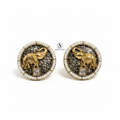 Crystal Vinayak Studs