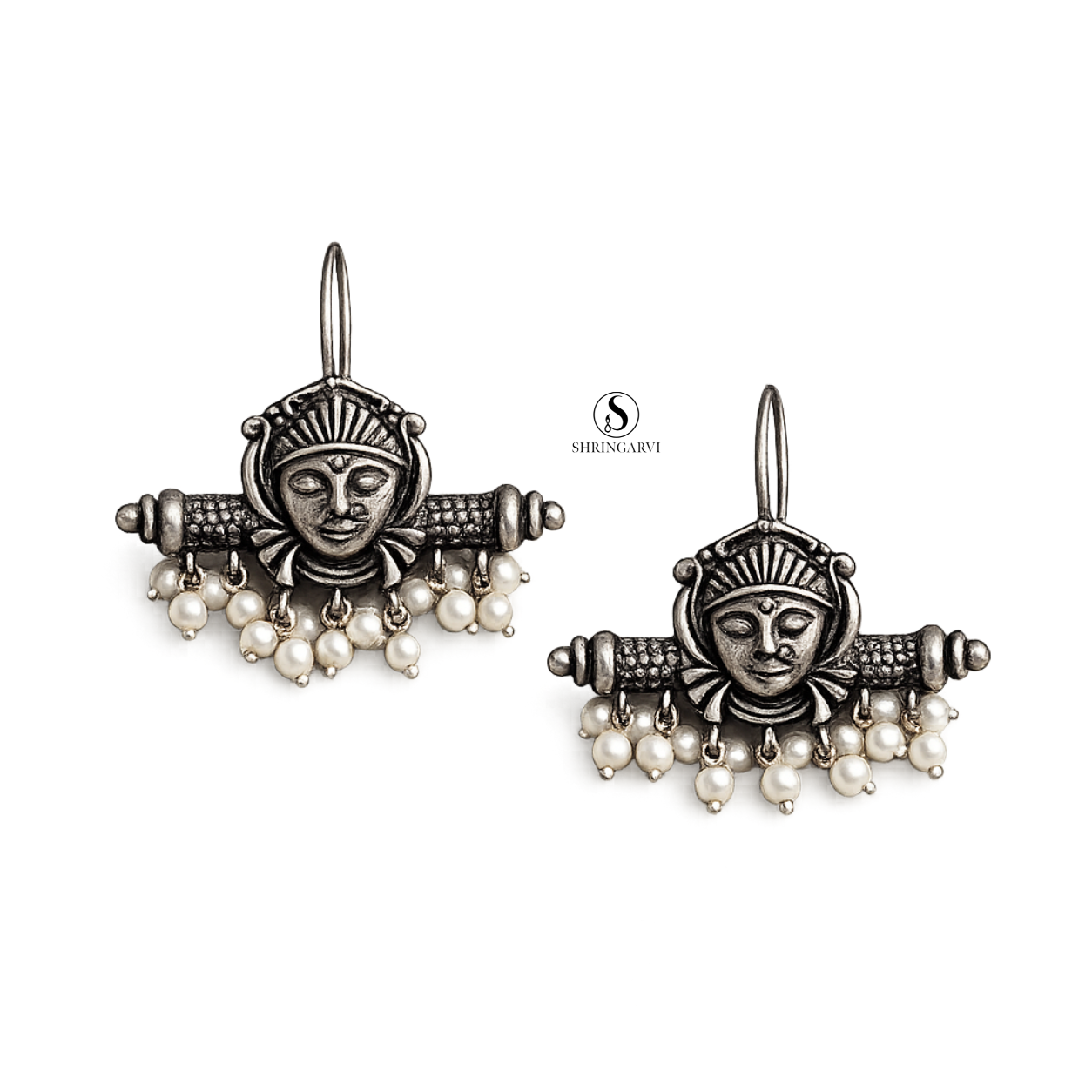 Durgamya Pearl Danglers