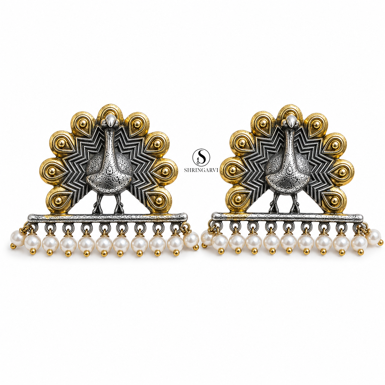 Mayuri Dual-tone Studs