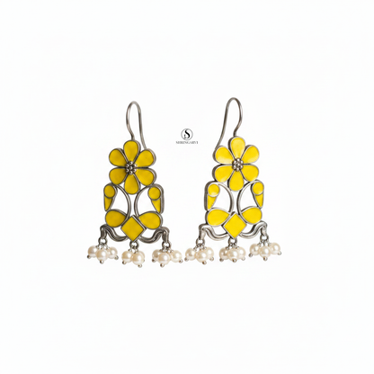 Yellow Morni Danglers