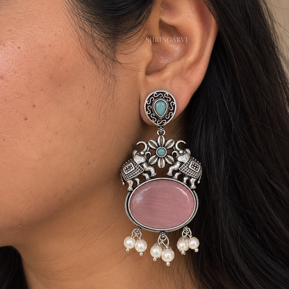Mauve Riddhi Danglers