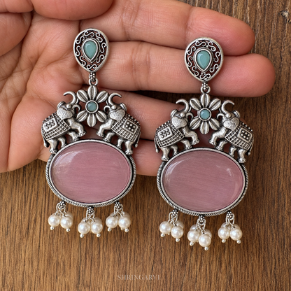 Mauve Riddhi Danglers