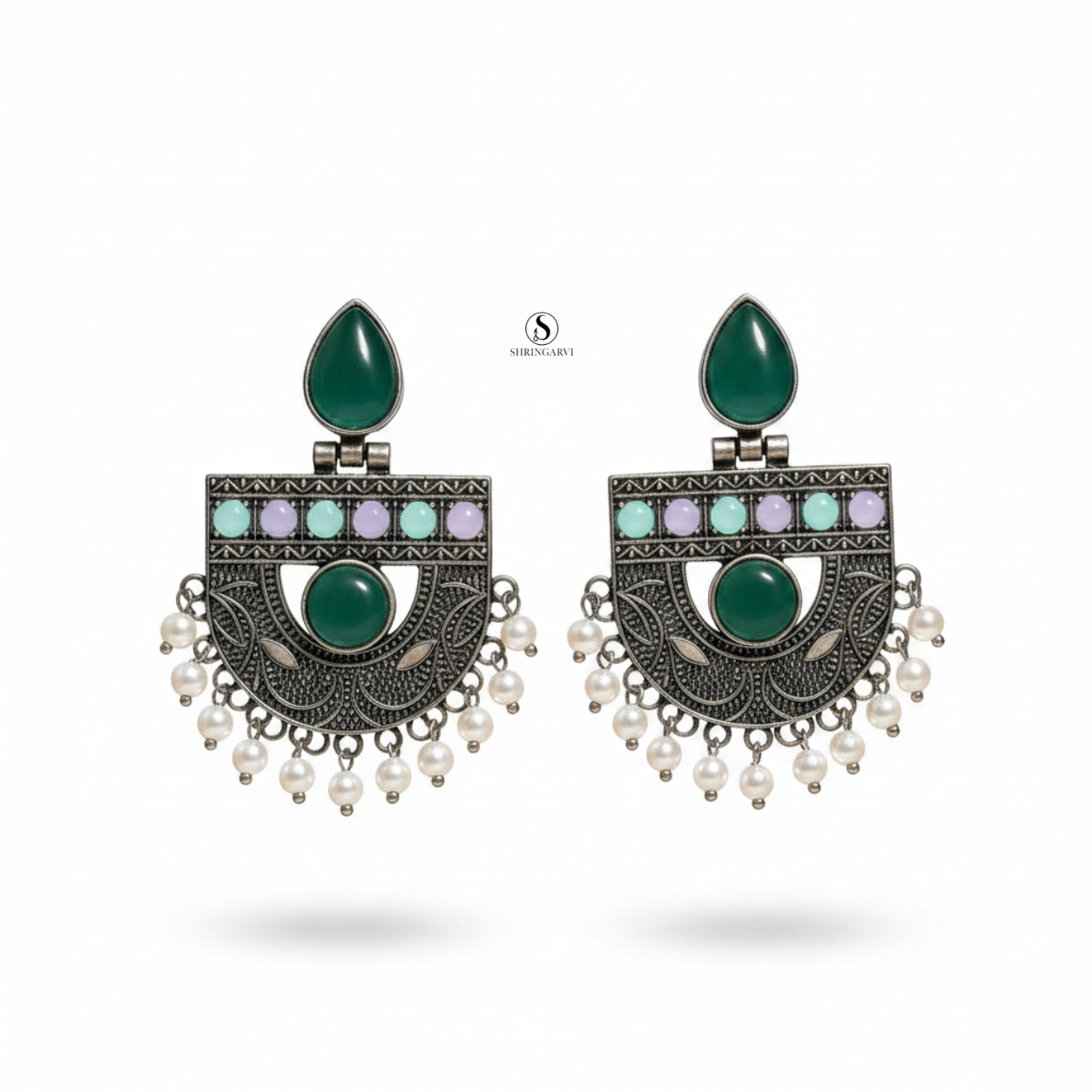 Multicolour Aadya Chandbaali
