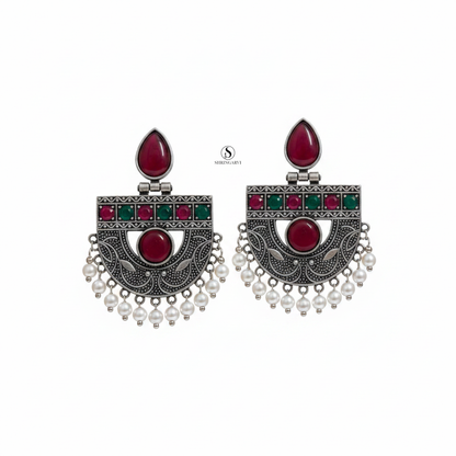 Ruby-Green Aadya Chandbaali